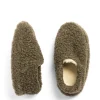 Clearance Daylesford Organic Wool Slippers Khaki