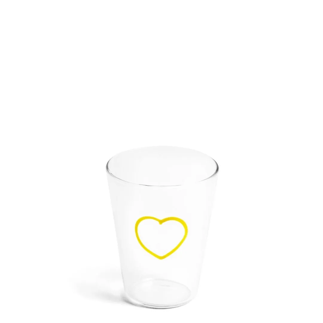 Flash Sale Daylesford Organic Yellow Heart Glass